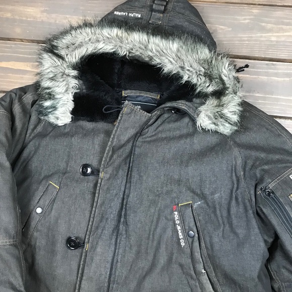 Polo Jeans Co. Ralph Lauren Fur Coat - Picture 5 of 10